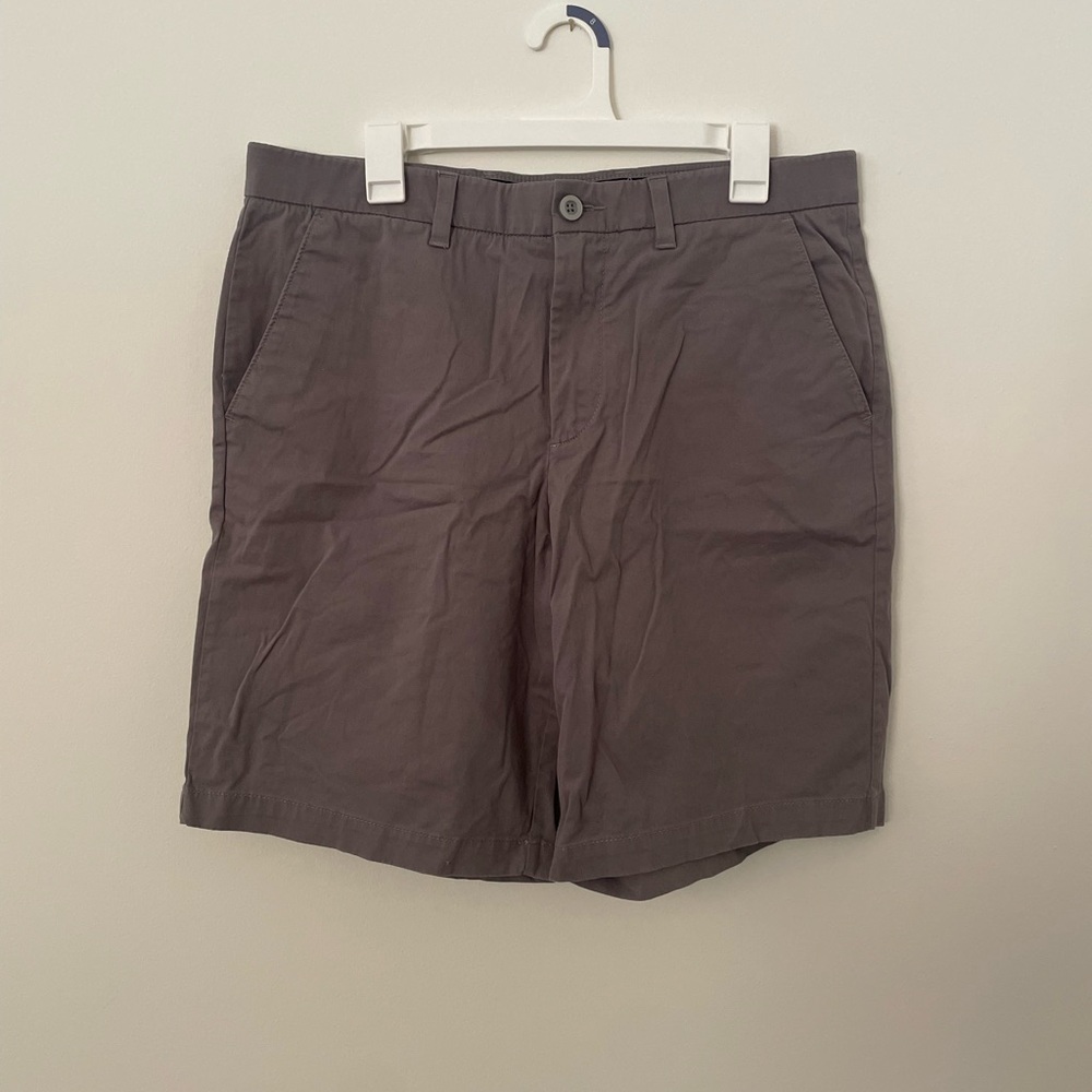 Apt. 9 Men's Charcoal Flat Front Shorts